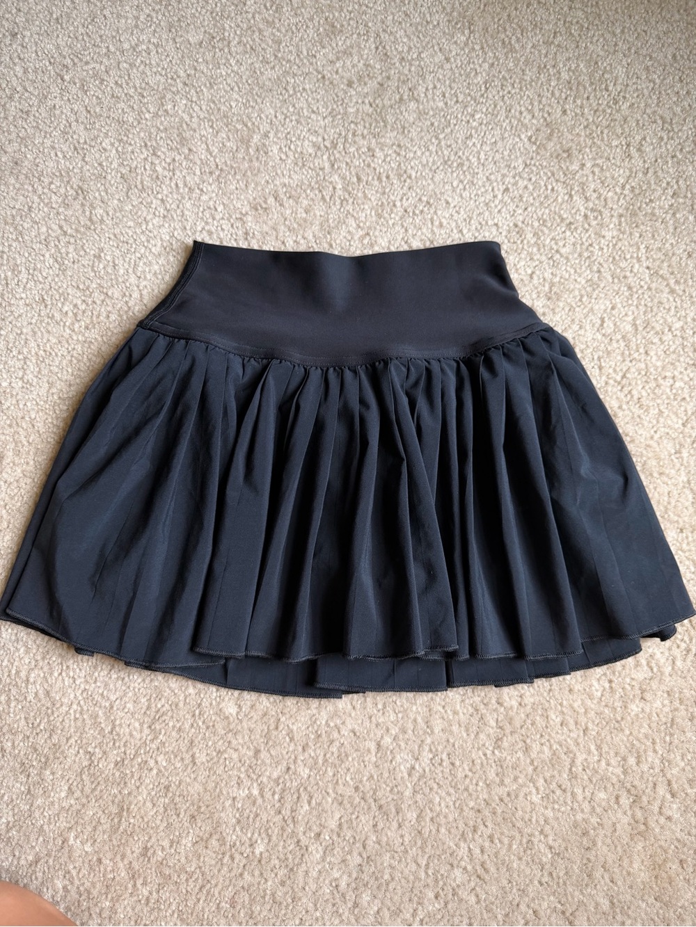 CRZ YOGA Black pleated Skirt